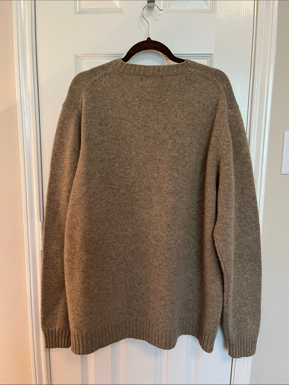 Eddie Bauer Vintage Lambswool Tall Sweater - Picture 3 of 4